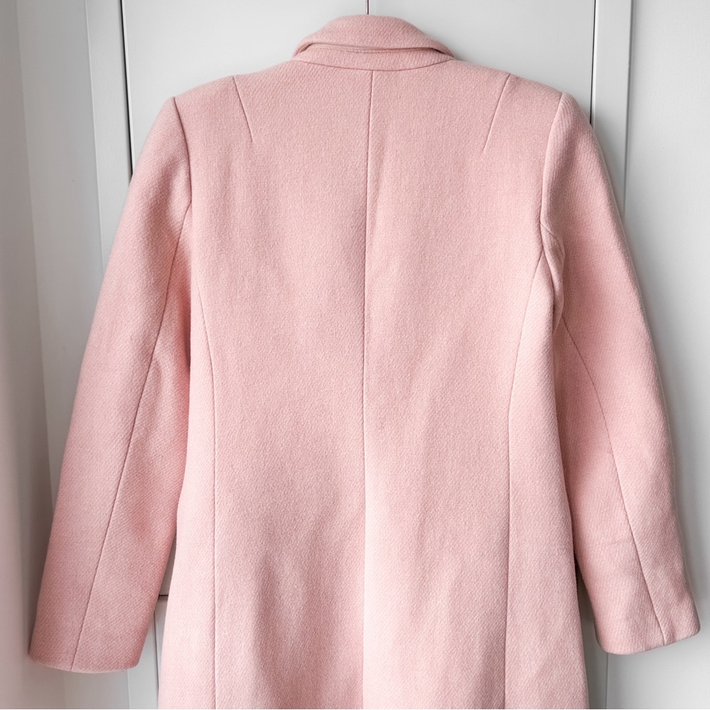 Banana Republic light pink wool coat - Picture 10 of 12